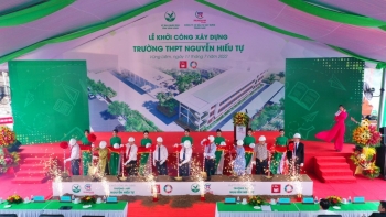 Trungnam Group tài trợ 134 tỷ đồng xây dựng Trường THPT Nguyễn Hiếu Tự tại Vĩnh Long