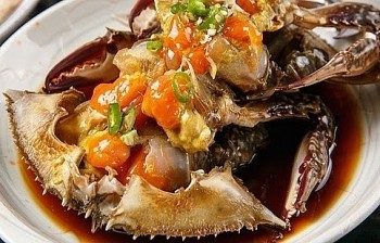 Cua ghẹ sống ngâm tương, món đặc sản tốn cơm xứ Kim Chi