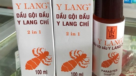 Thu hồi toàn quốc lô dầu gội đầu Y Lang chí kém chất lượng