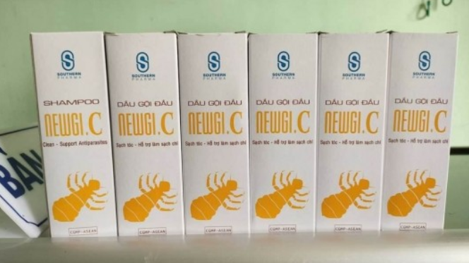 Thu hồi toàn quốc lô sản phẩm Dầu gội đầu Newgi.C 100ml kém chất lượng