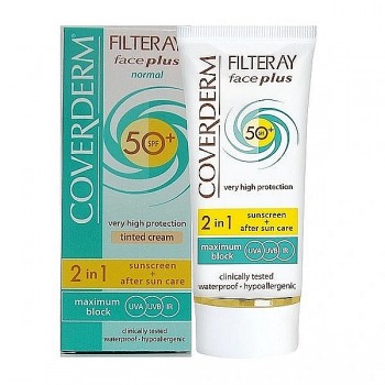 Thu hồi lô kem chống nắng Coverderm Filteray Face Plus không đạt chất lượng