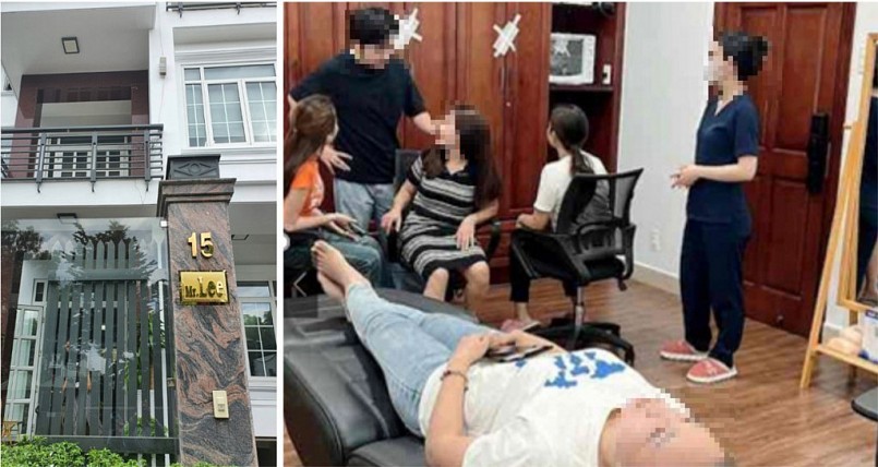 “Mr Lee” tư vấn khách hàng và thách thức đoàn kiểm tra (Ảnh: Sở Y tế) “Mr Lee” tư vấn khách hàng và thách thức đoàn kiểm tra (Ảnh: Sở Y tế)