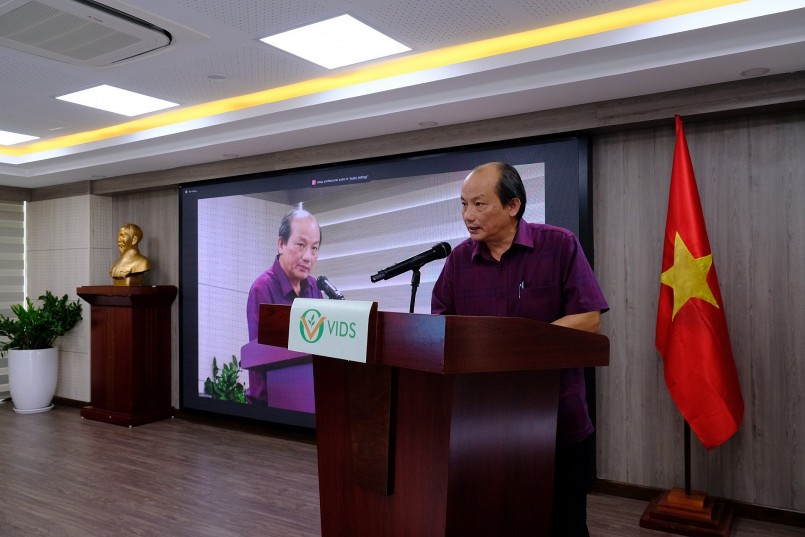 GS. Phạm Quốc Long tổng kết hoạt động nhiệm kỳ I, nêu phương hướng hoạt động nhiệm kỳ II GS. Phạm Quốc Long tổng kết hoạt động nhiệm kỳ I, nêu phương hướng hoạt động nhiệm kỳ II