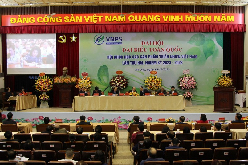 Đại hội Đại biểu toàn quốc Hội Khoa học các sản phẩm thiên nhiên Việt Nam lần thứ II, nhiệm kỳ 2023 – 2028 thành công tốt đẹp Đại hội Đại biểu toàn quốc Hội Khoa học các sản phẩm thiên nhiên Việt Nam lần thứ II, nhiệm kỳ 2023 – 2028 thành công tốt đẹp