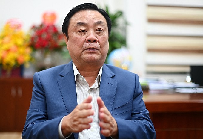 Bộ trưởng Nông nghiệp và Phát triển nông thôn Lê Minh Hoan. Ảnh: Giang Huy Bộ trưởng Nông nghiệp và Phát triển nông thôn Lê Minh Hoan. Ảnh: Giang Huy