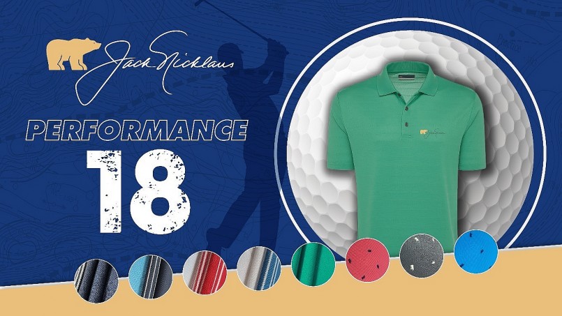 Bảng màu sắc đa dạng của các sản phẩm thời trang gôn mang thương hiệu Gấu Vàng Jack Nicklaus Bảng màu sắc đa dạng của các sản phẩm thời trang gôn mang thương hiệu Gấu Vàng Jack Nicklaus