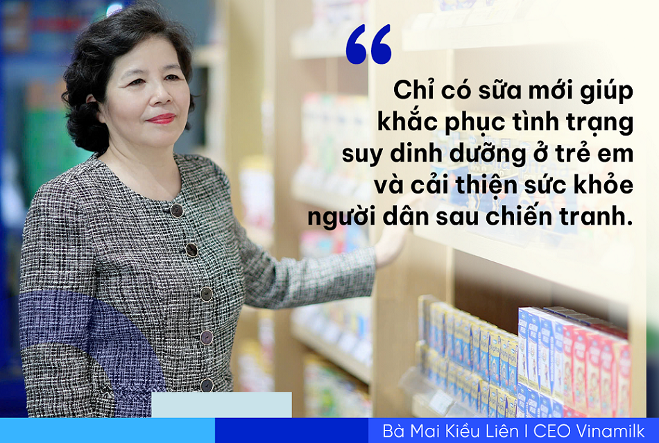 Những câu nói của bà Mai Kiều Liên làm nên “chất” Vinamilk Những câu nói của bà Mai Kiều Liên làm nên “chất” Vinamilk