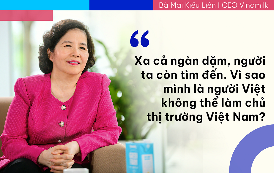 Những câu nói của bà Mai Kiều Liên làm nên “chất” Vinamilk Những câu nói của bà Mai Kiều Liên làm nên “chất” Vinamilk
