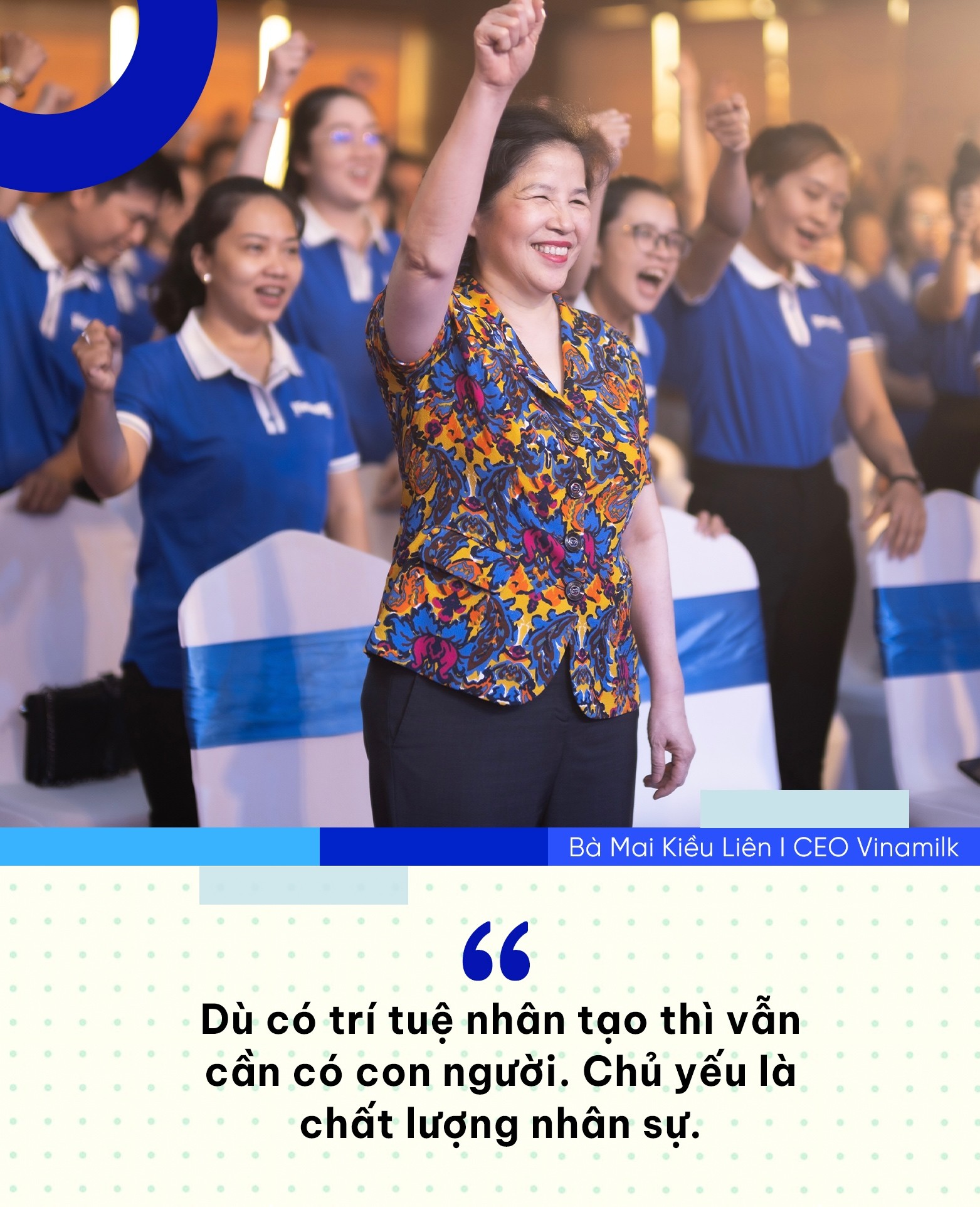 Những câu nói của bà Mai Kiều Liên làm nên “chất” Vinamilk Những câu nói của bà Mai Kiều Liên làm nên “chất” Vinamilk