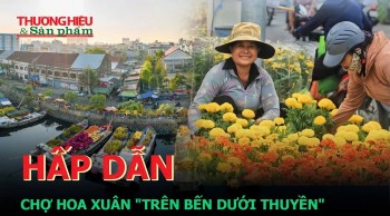 Hấp dẫn Chợ hoa Xuân "Trên Bến Dưới Thuyền"