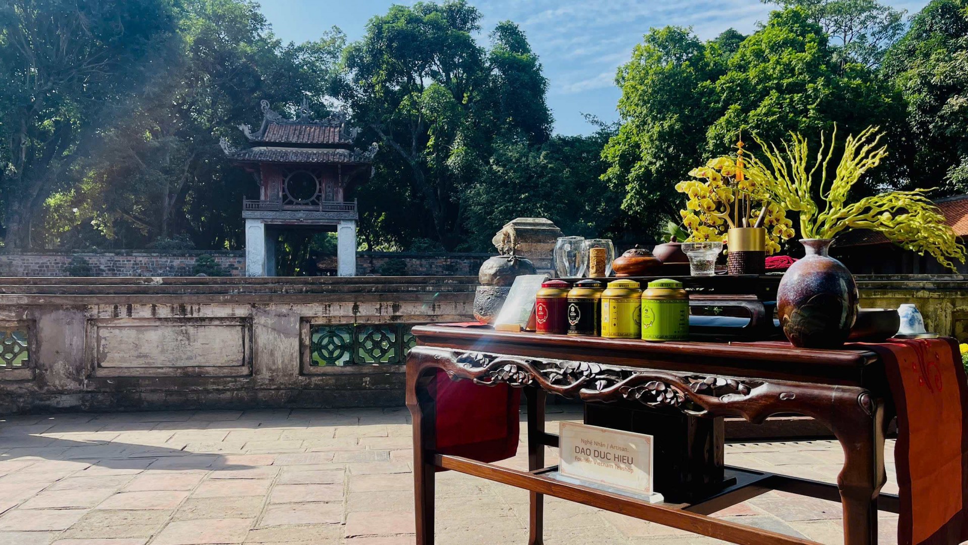 Khát vọng lan tỏa giá trị trà Việt của nghệ nhân trà đạo Đào Đức Hiếu Khát vọng lan tỏa giá trị trà Việt của nghệ nhân trà đạo Đào Đức Hiếu