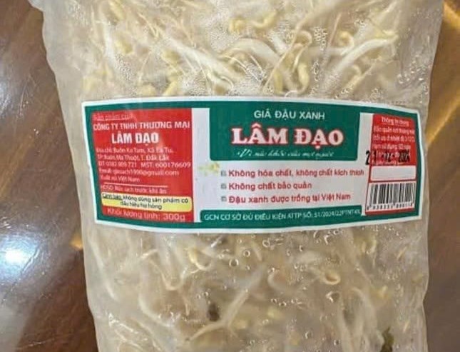 Giá đỗ Lâm Đạo bán trong Bách Hoá Xanh - Ảnh: Bách Hoá Xanh Giá đỗ Lâm Đạo bán trong Bách Hoá Xanh - Ảnh: Bách Hoá Xanh