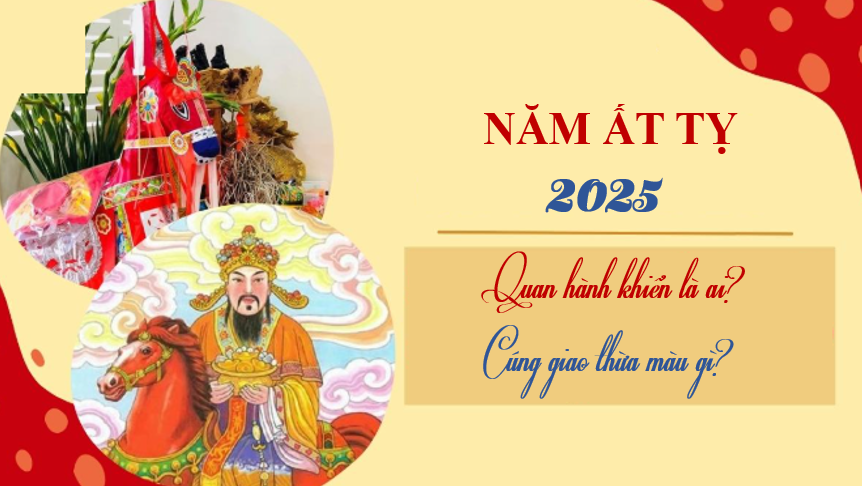 Giao thừa cúng ngựa màu gì để nghênh rước Quan Hành khiển ban lộc năm 2025? Giao thừa cúng ngựa màu gì để nghênh rước Quan Hành khiển ban lộc năm 2025?