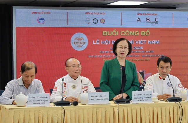 Họp báo thông tin về Lễ hội Bánh mì Việt Nam lần thứ 3 năm 2025. Ảnh: VGP Họp báo thông tin về Lễ hội Bánh mì Việt Nam lần thứ 3 năm 2025. Ảnh: VGP