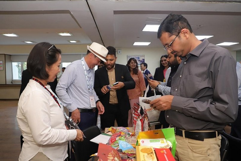 Gần 100 doanh nghiệp Ấn Độ và Việt Nam đại diện cho các ngành thực phẩm chế biến, nông sản... tham gia hội thảo