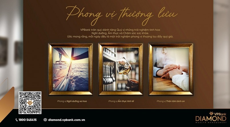 “Phong vị thượng lưu” của VPBank đẩy mạnh thông điệp “Sống thịnh vượng”