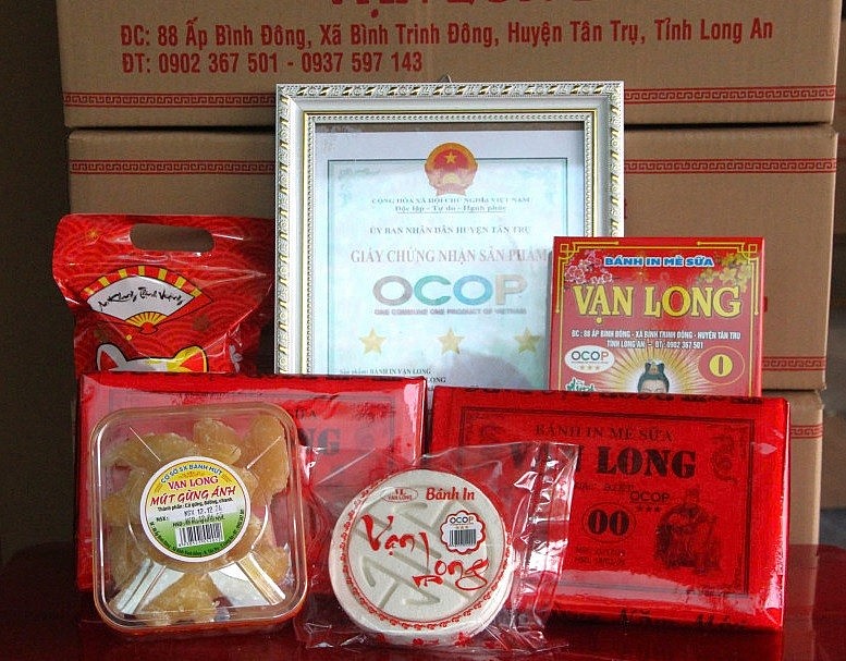 Long An: Tìm lời giải cho bài toán đầu ra của sản phẩm OCOP Long An: Tìm lời giải cho bài toán đầu ra của sản phẩm OCOP