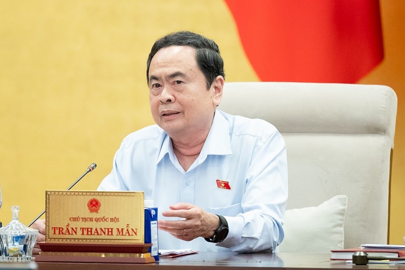 Chủ tịch Quốc hội Trần Thanh Mẫn nêu quan điểm tại Phiên họp Chủ tịch Quốc hội Trần Thanh Mẫn nêu quan điểm tại Phiên họp