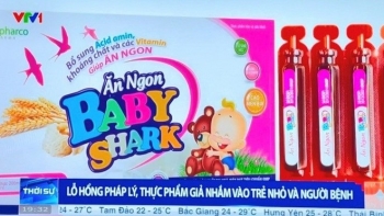 Bộ Y tế cảnh báo không sử dụng 2 sản phẩm Baby Shark và Medi Kid Calcium K2 nghi hàng giả