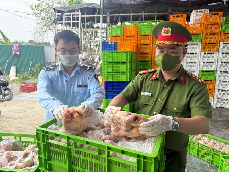 Số hàng hóa bị lực lượng chức năng phát hiện có dấu hiệu bị hư hỏng Số hàng hóa bị lực lượng chức năng phát hiện có dấu hiệu bị hư hỏng