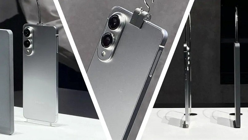 Galaxy S25 Edge sở hữu thiết kế vuông vức, mỏng chỉ 5,8mm và nhẹ 163g, trở thành một trong những smartphone mỏng nhất của Samsung.