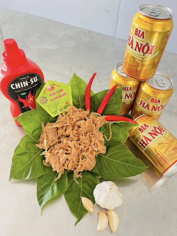 Sản phẩm nem nắm Xuân Khôi. Sản phẩm nem nắm Xuân Khôi.