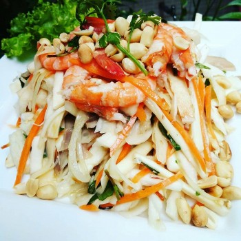 Củ hũ dừa – Đặc sản trắng nõn từ đọt non xứ dừa