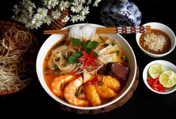 Bún suông – Món ngon Trà Vinh 