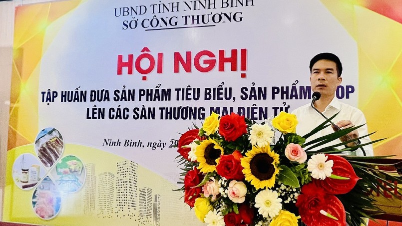 Sản phẩm OCOP Ninh Bình bứt phá trên thương mại điện tử