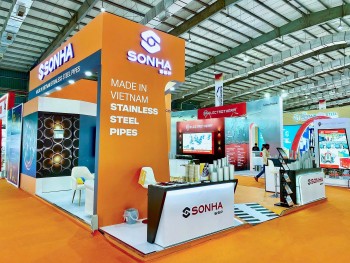 Sơn Hà SSP ghi dấu ấn thương hiệu inox Việt tại Global Stainless Steel Expo 2025