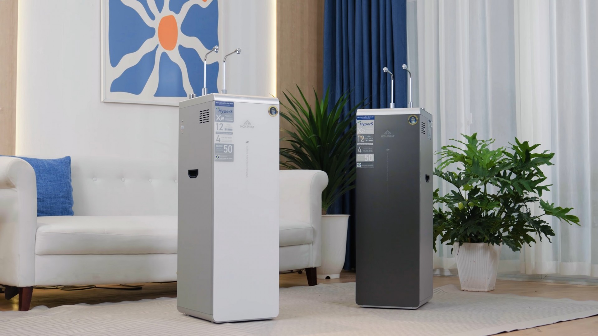 Hòa Phát giới thiệu máy lọc nước hydrogen ion kiềm tích hợp công nghệ điện phân