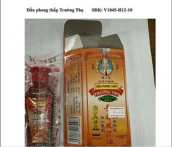 Sở Y tế Thanh Hóa khuyến cáo không sử dụng dầu phong thấp Trường Thọ giả