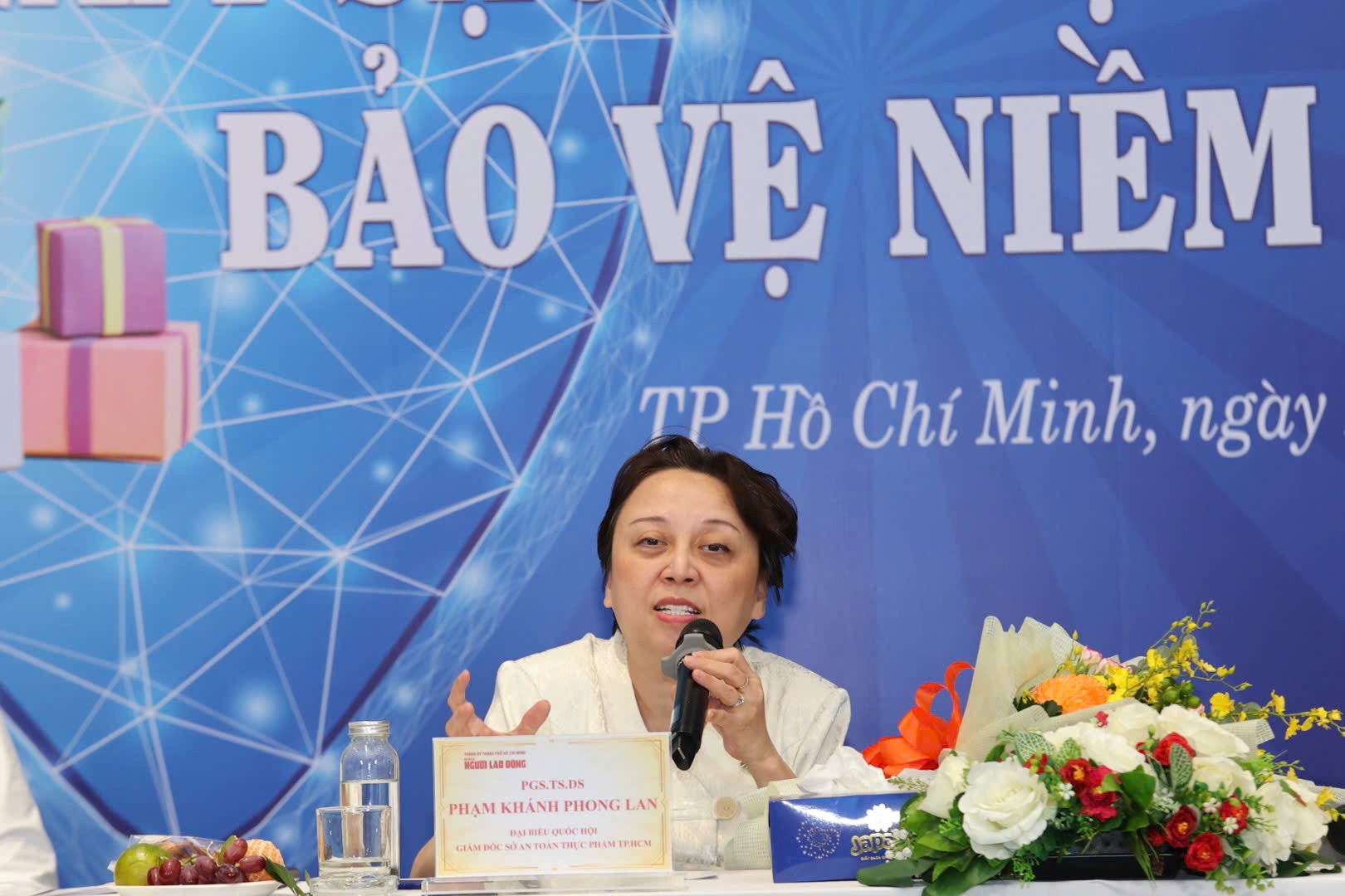 PGS.TS.DS Phạm Khánh Phong Lan, Đại biểu Quốc hội, Giám đốc Sở An toàn thực phẩm TP HCM