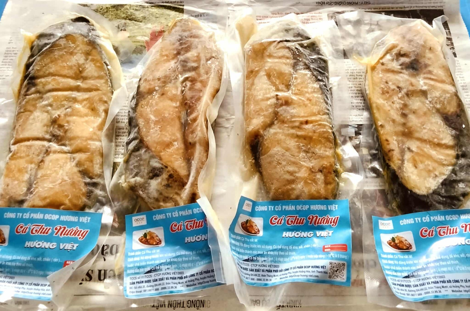 Cá thu nướng Hương Việt – Từ hương vị người Việt đến thương hiệu đặc sản OCOP xứ Thanh