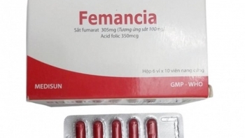 Thuốc trị thiếu máu Femancia bị cấm lưu hành