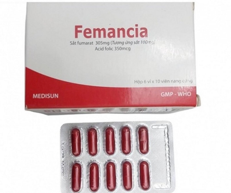 Thuốc Femancia điều trị thiếu máu bị thu hồi. Thuốc Femancia điều trị thiếu máu bị thu hồi.
