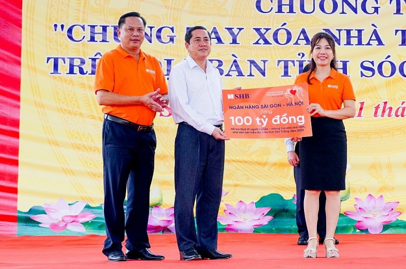 SHB ủng hộ tỉnh Sóc Trăng 100 tỷ đồng xóa nhà tạm, nhà dột nát SHB ủng hộ tỉnh Sóc Trăng 100 tỷ đồng xóa nhà tạm, nhà dột nát