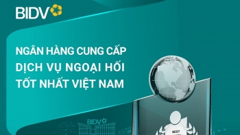 BIDV - Ngân hàng cung cấp dịch vụ ngoại hối tốt nhất Việt Nam