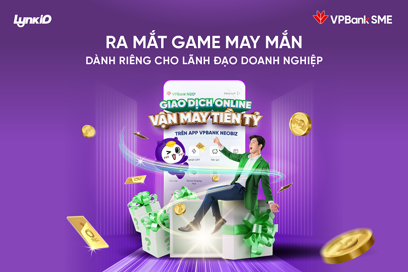 LynkiD ra mắt game may mắn dành riêng cho khách hàng doanh nghiệp VPBank