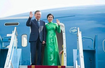Tổng Bí thư Tô Lâm và Phu nhân lên đường thăm cấp Nhà nước Đại Hàn Dân Quốc