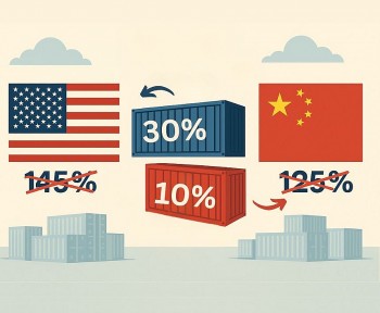 Mỹ hoãn áp thuế hàng Trung Quốc thêm 90 ngày: Thị trường “thở phào” nhưng chưa hết lo âu
