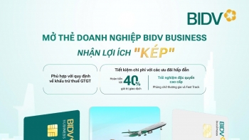 Nhiều lợi ích từ thẻ doanh nghiệp BIDV Business