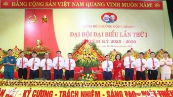 Thanh Hóa: Đại hội Đảng bộ phường Đông Quang lần thứ nhất, nhiệm kỳ 2025-2030 thành công tốt đẹp