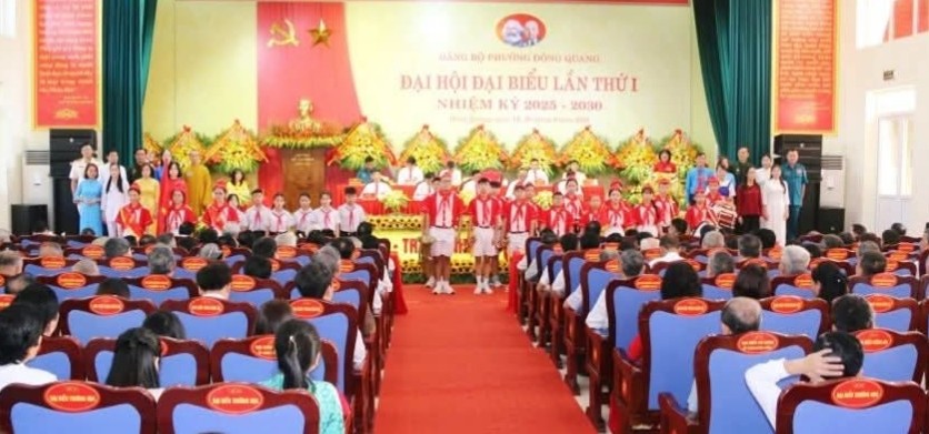 Thanh Hóa: Đại hội đại biểu Đảng bộ phường Đông Quang lần thứ I, nhiệm kỳ 2025-2030 “Khát vọng vươn lên đô thị văn minh, hiện đại”