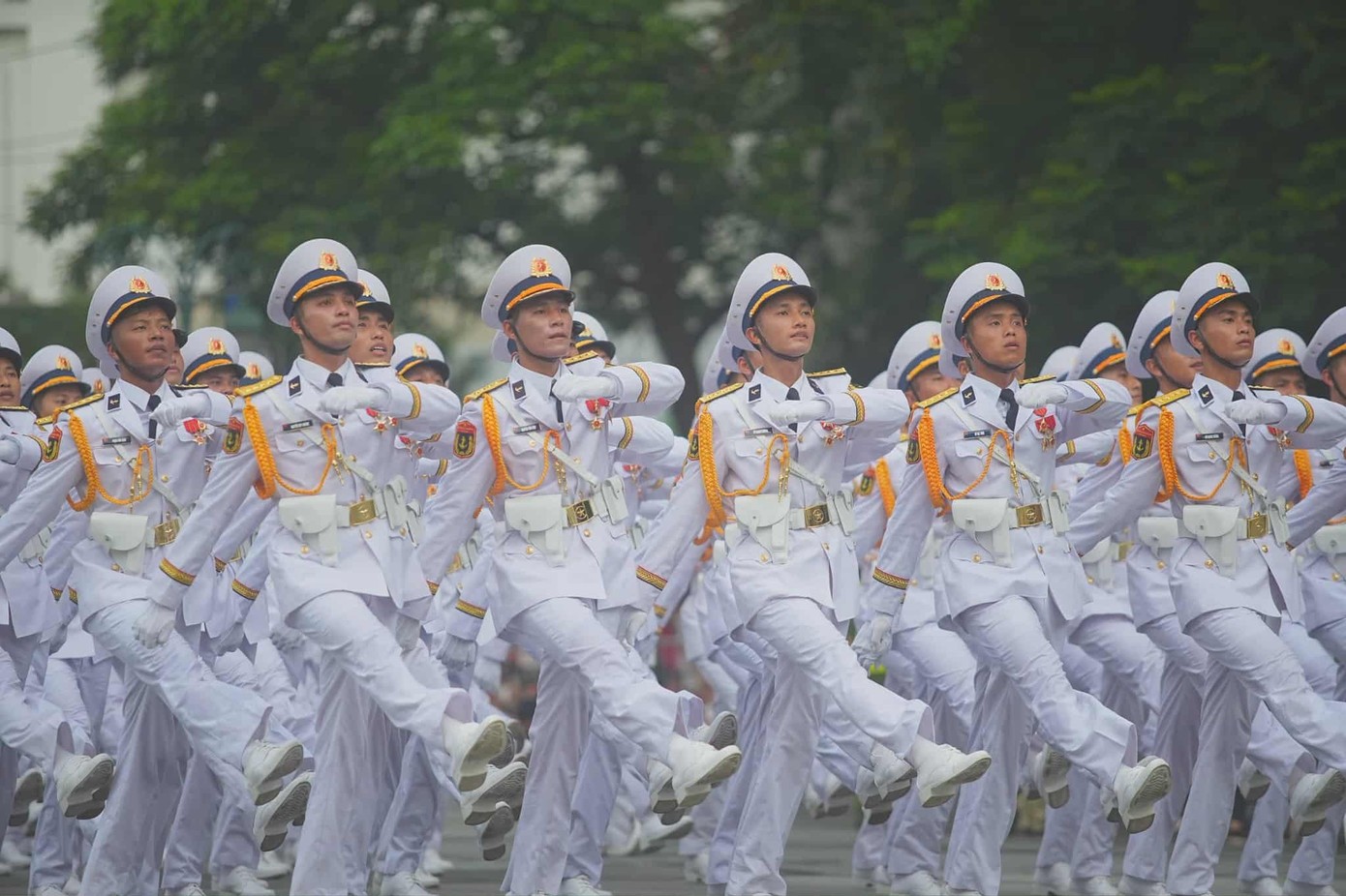 TỔNG THUẬT: Lễ Tổng duyệt chương trình diễu binh, diễu hành kỷ niệm 80 năm Quốc khánh 2/9