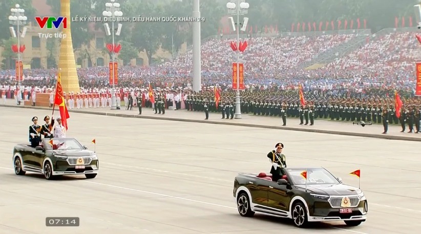 TRỰC TIẾP: Lễ kỷ niệm, diễu binh, diễu hành chào mừng Quốc khánh 2-9