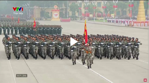 TRỰC TIẾP: Lễ kỷ niệm, diễu binh, diễu hành chào mừng Quốc khánh 2-9