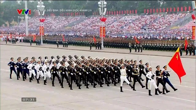 TRỰC TIẾP: Lễ kỷ niệm, diễu binh, diễu hành chào mừng Quốc khánh 2-9