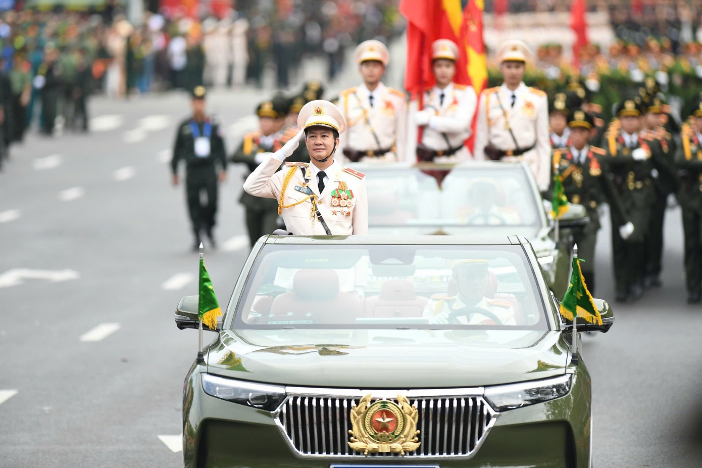 TRỰC TIẾP: Lễ kỷ niệm, diễu binh, diễu hành chào mừng Quốc khánh 2-9