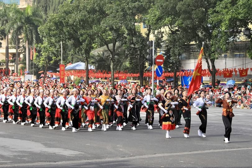 TRỰC TIẾP: Lễ kỷ niệm, diễu binh, diễu hành chào mừng Quốc khánh 2-9
